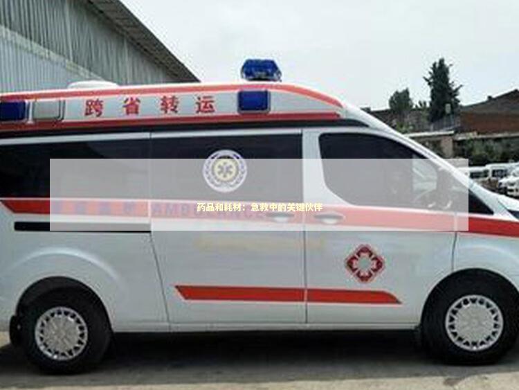 药品和耗材：急救中的关键伙伴